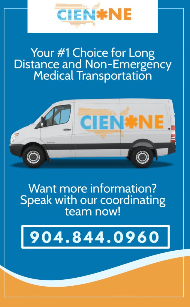 Cienone #1 long distance medical transport graphic