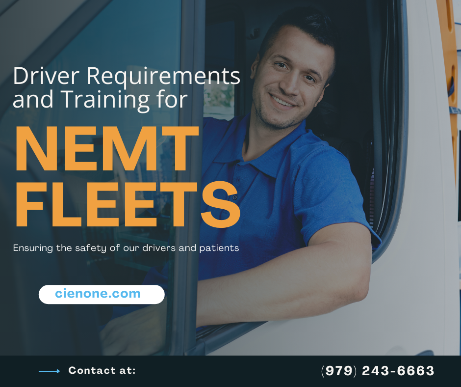 Driver requirements and training for NEMT fleets | CienOne