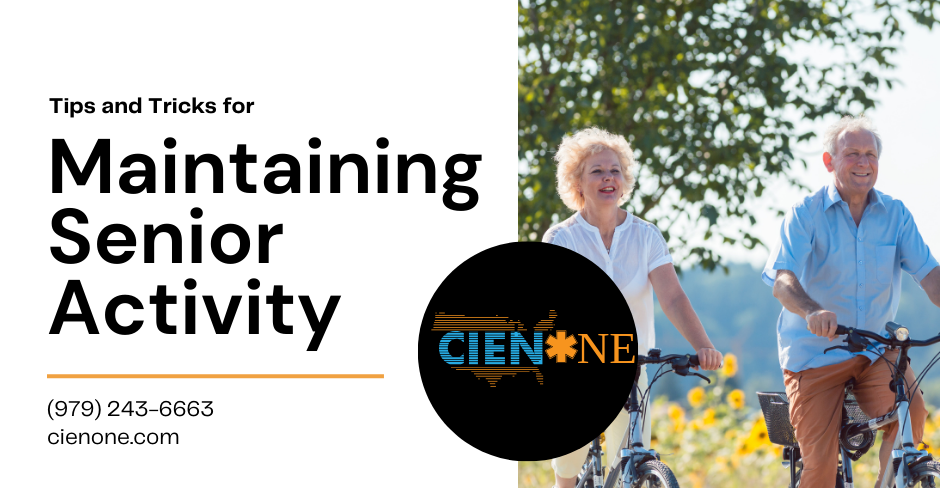 Tips and tricks for maintaining senior activity | CienOne