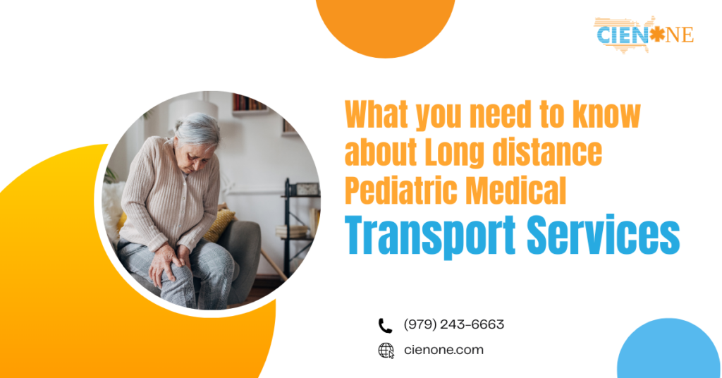 What You Need to Know About Long-Distance Pediatric Medical Transport Services