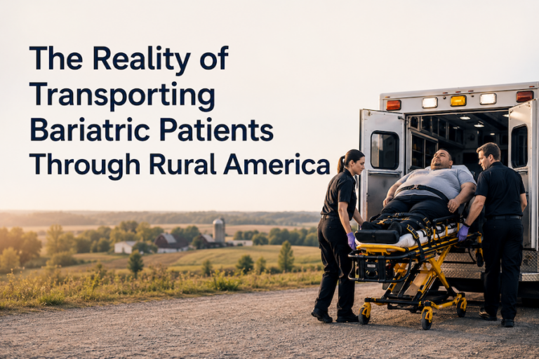 Bariatric Patient medical transport in Rural America