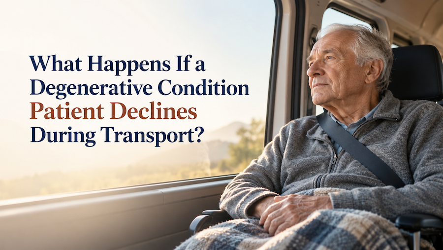 patient decline during transport